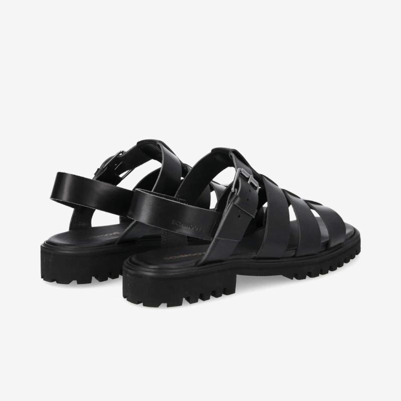 MALTA SANDALE W - VAQUETA - BLACK